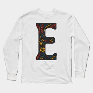 Letter E (I) Long Sleeve T-Shirt
